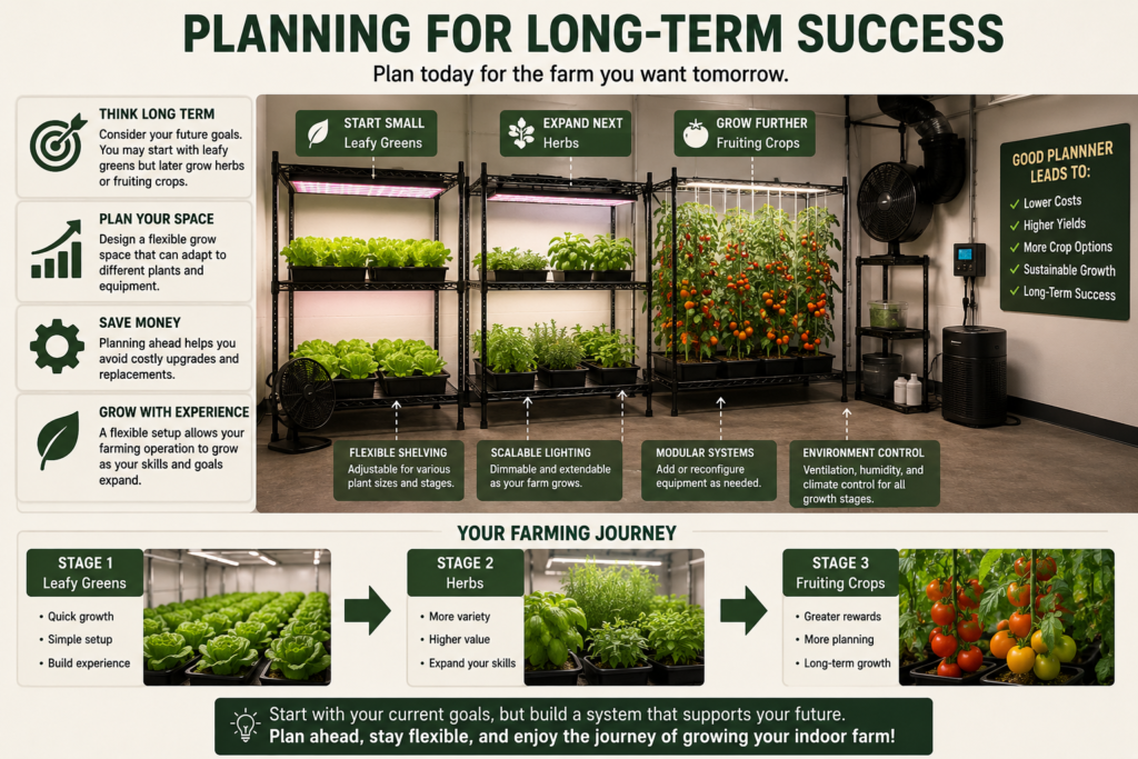 Indoor Farming Using Hydroponic Technology Systems