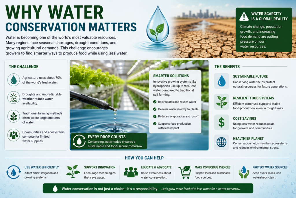 Saving Water With Hydroponic Technology Systems