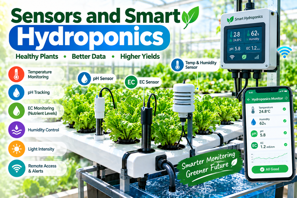 Sensors and Smart Hydroponics