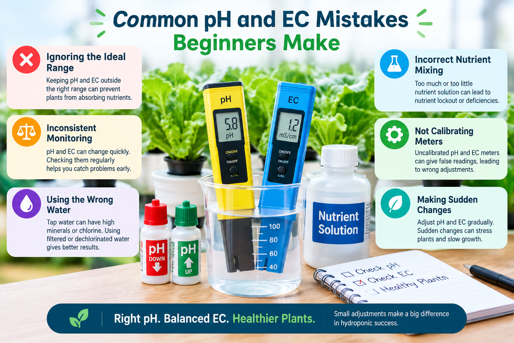 Common pH and EC Mistakes Beginners Make